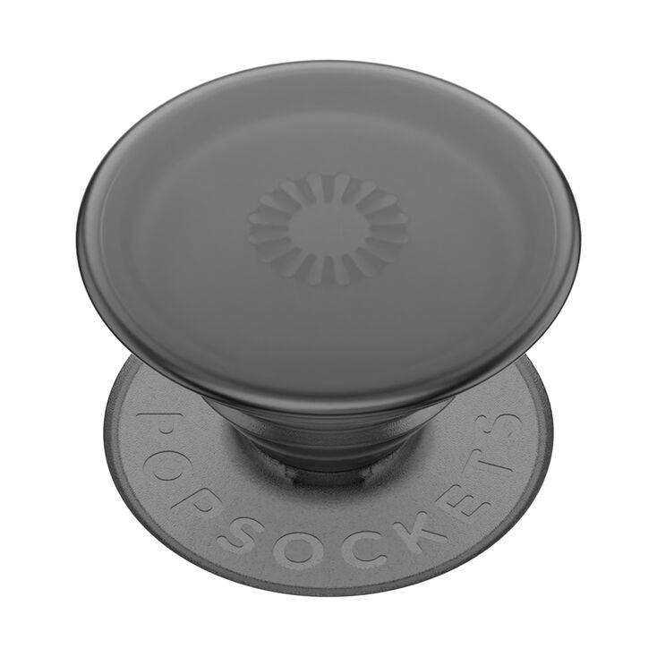 PopGrip PopSockets&reg; interchangeable - Fum&eacute;e noire translucide,