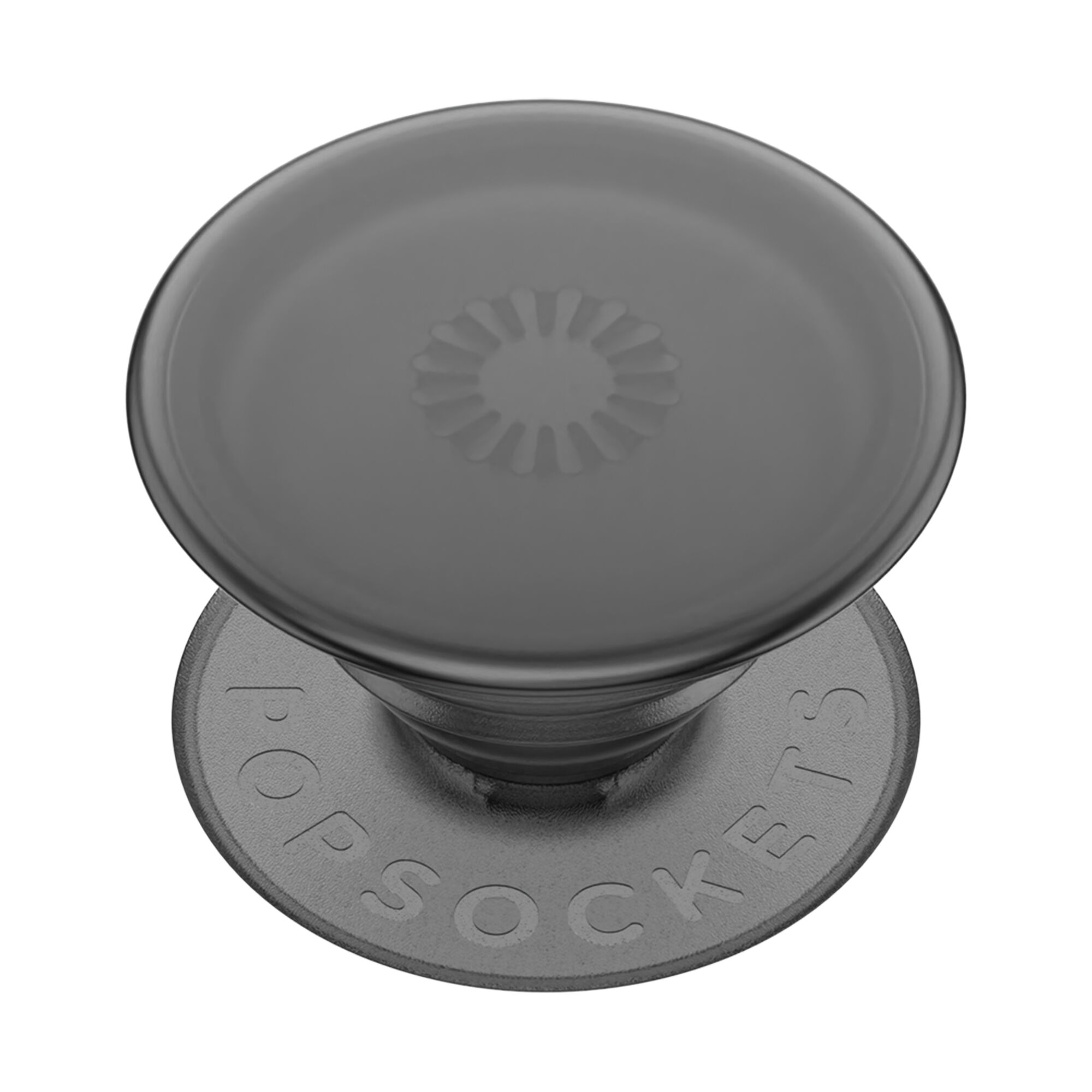 Claire's PopGrip PopSockets® interchangeable - Fumée noire translucide