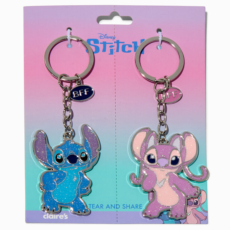 Disney Stitch Claire&#39;s Exclusive BFF Keyrings - 2 Pack,