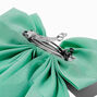 Mint Green Long Tail Hair Bow Clip,