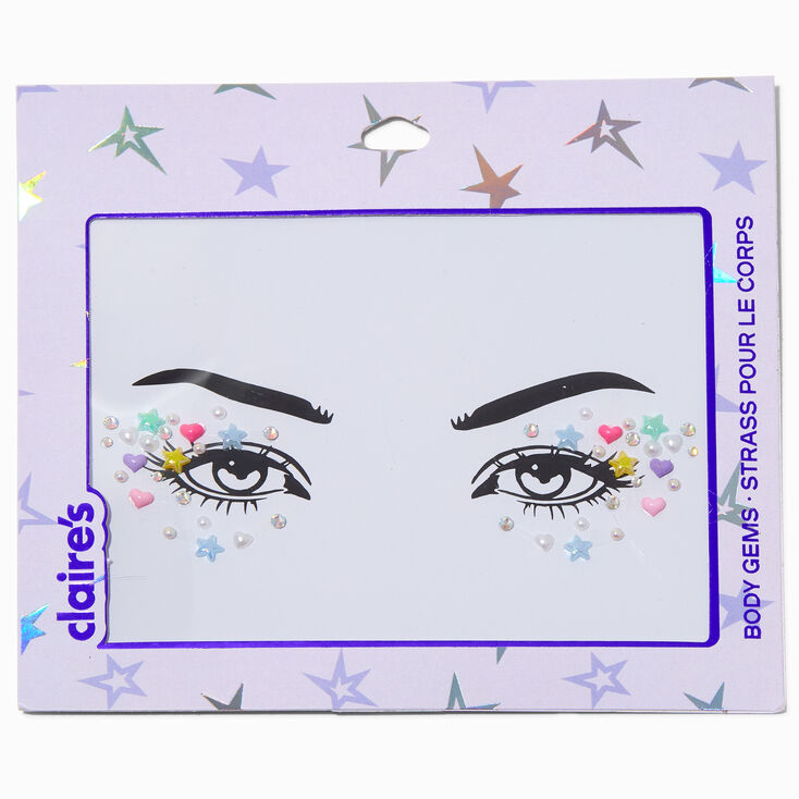 Puffy Heart &amp; Star Eye Gems,
