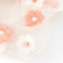 Giant Sheer Mesh Daisy Hair Scrunchie - Pink,