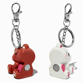 Magnetic Bears Best Friends Keychains - 2 Pack,