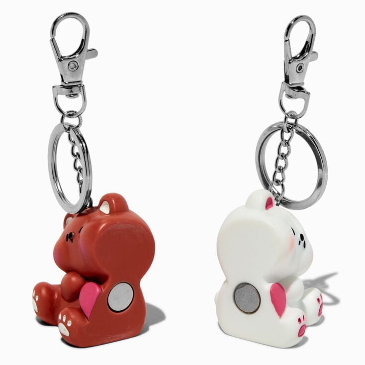 Magnetic Bears Best Friends Keychains - 2 Pack,