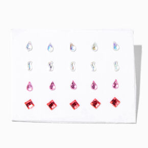 Pink Diamond Nose Gems - 20 Pack,
