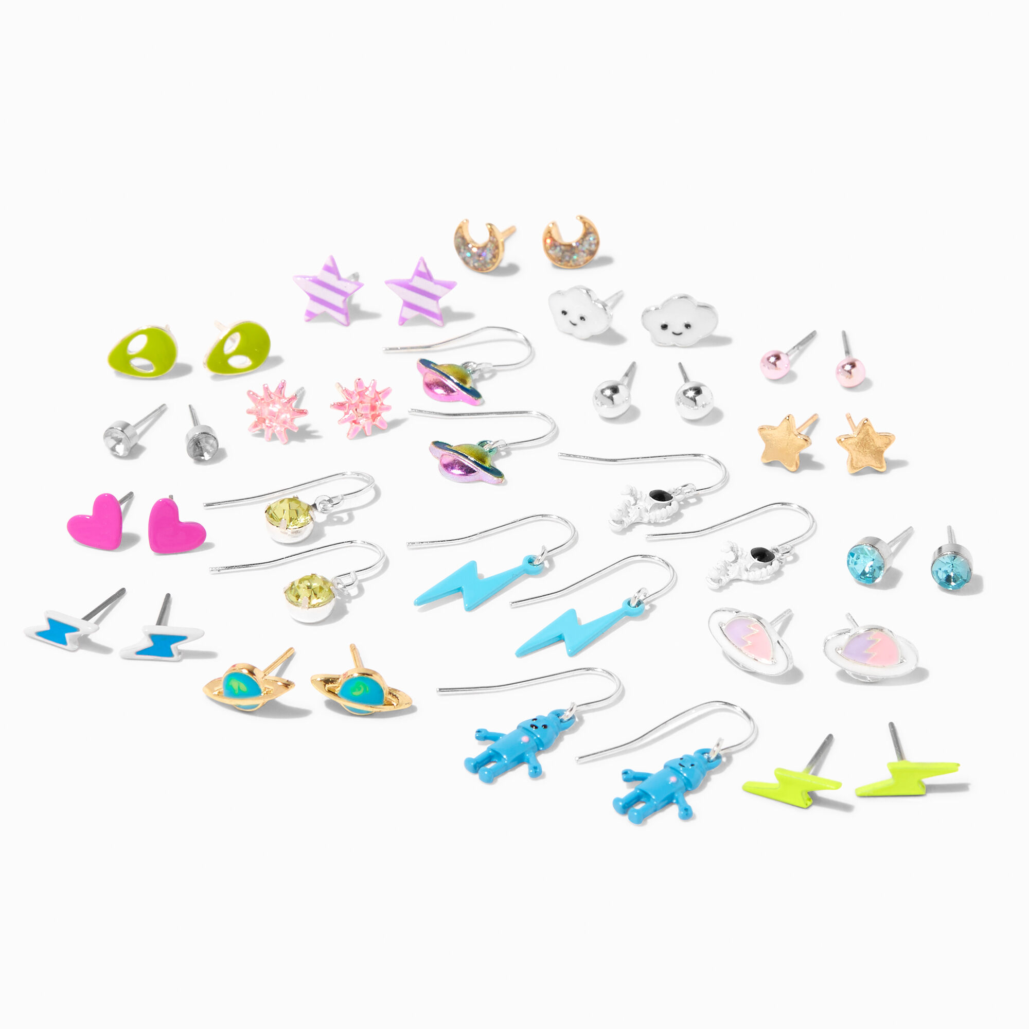 Claire's 20 pack earrings top