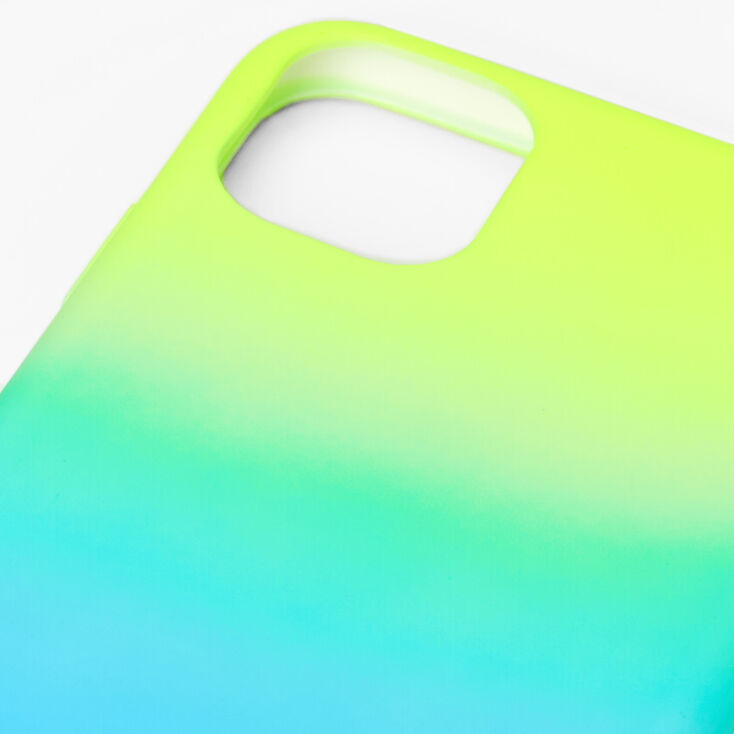 Neon Ombre Phone Case with Strap - Fits iPhone 11,