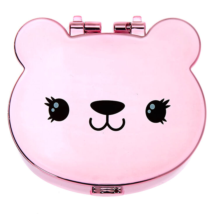 Claire&#39;s Club Beary Beautiful Eyeshadow Compact - Pink,