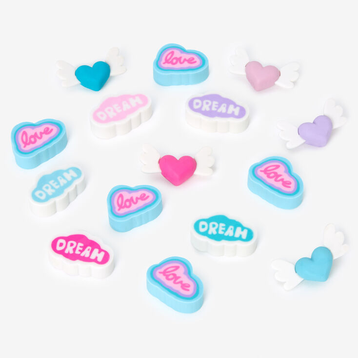 Love Wings Erasers - 5 Pack,