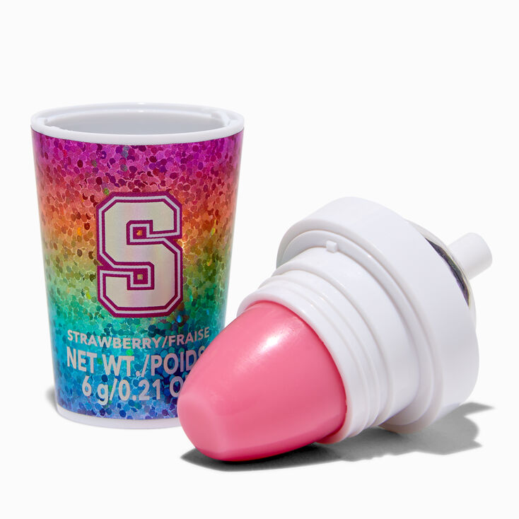 Initial Shaker Cup Flavored Lip Balm - S,