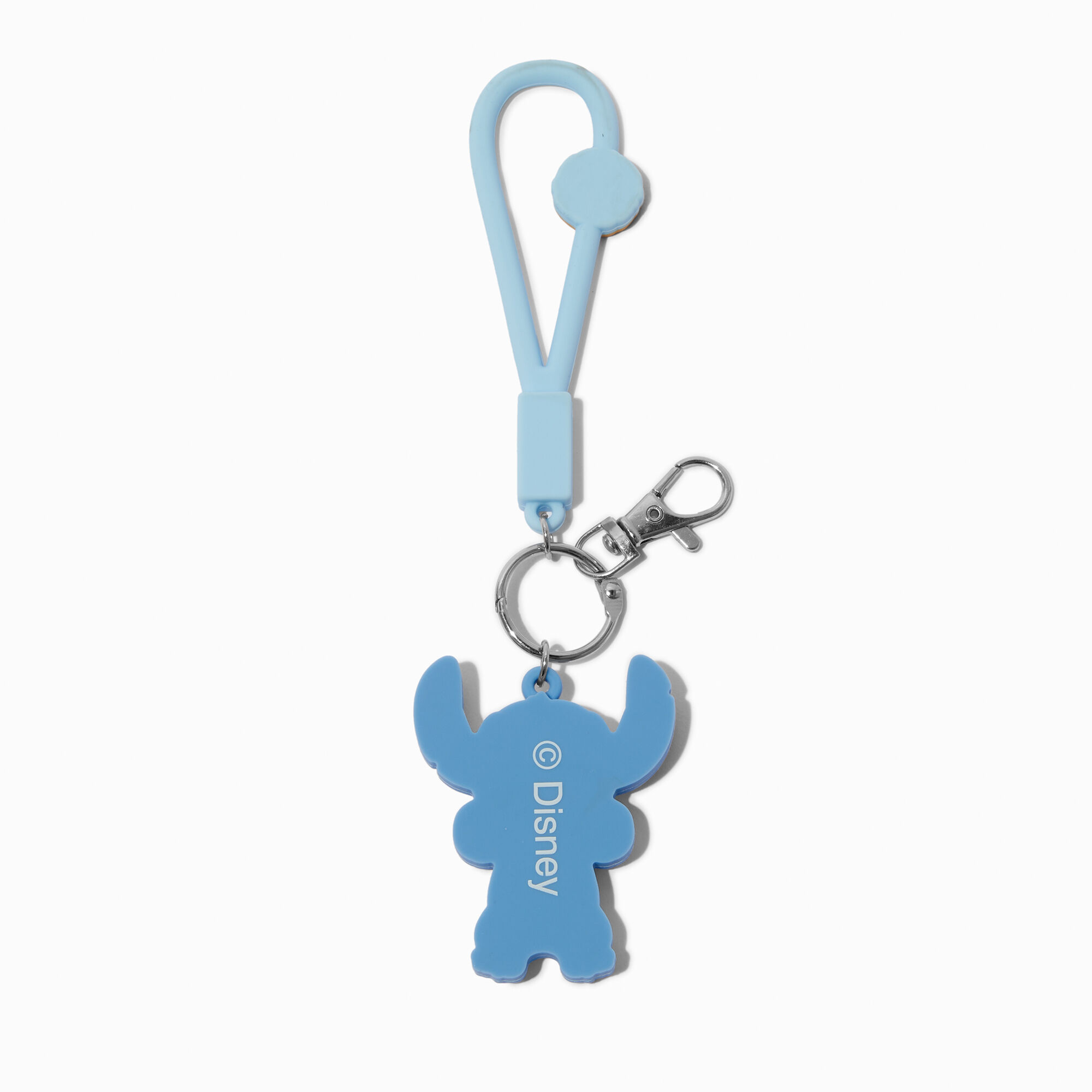 Disney Stitch Cosy Silicone Keyring,