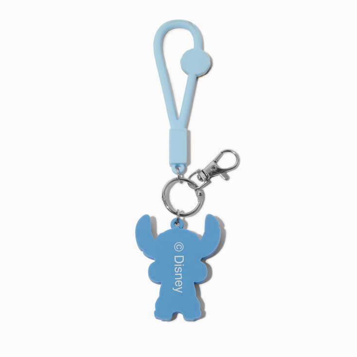 Disney Stitch Cosy Silicone Keyring,