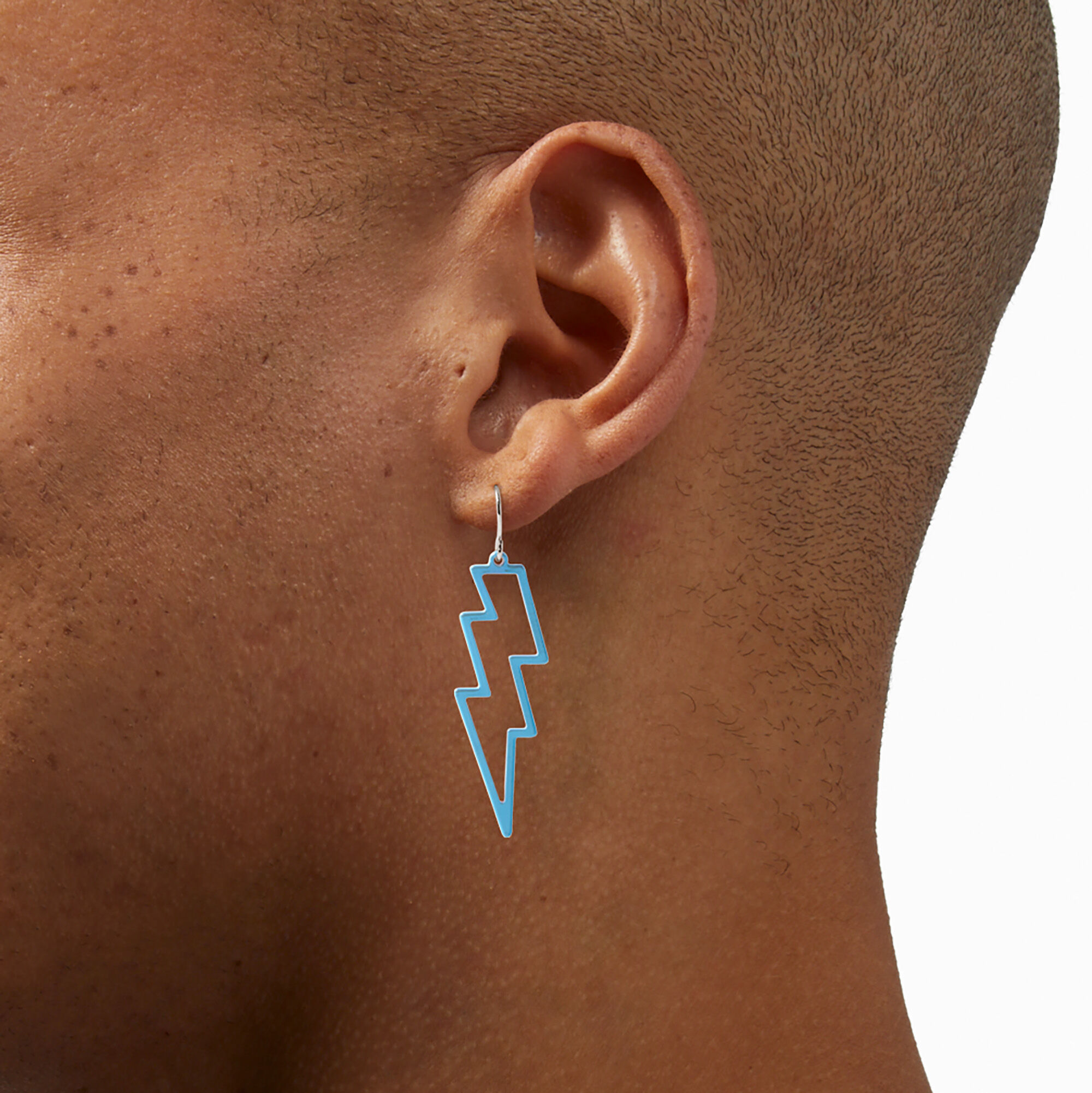 Claire's lightning bolt earrings deals