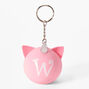 Initial Unicorn Stress Ball Keyring - W,