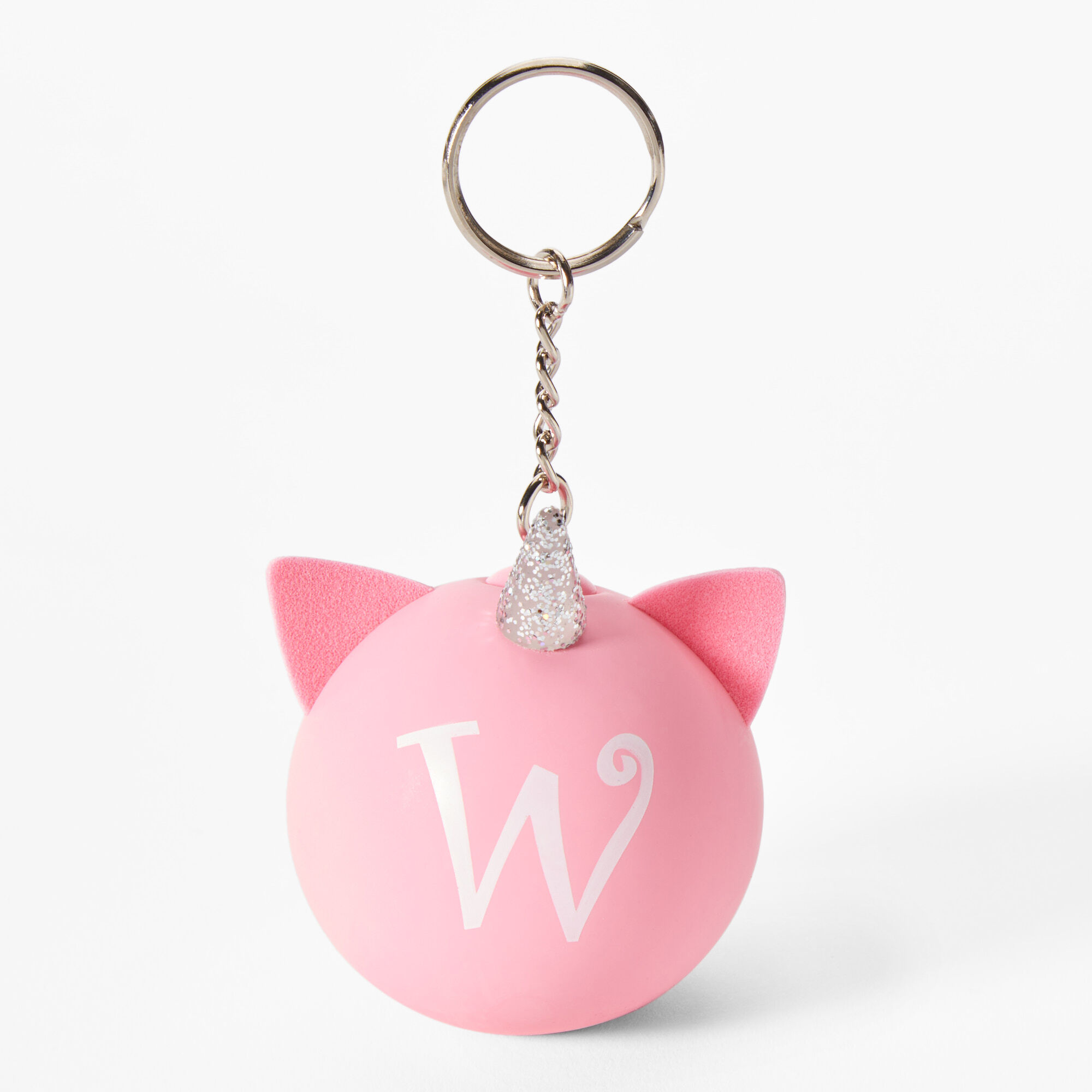 View Claires Initial Unicorn Stress Ball Keyring W information