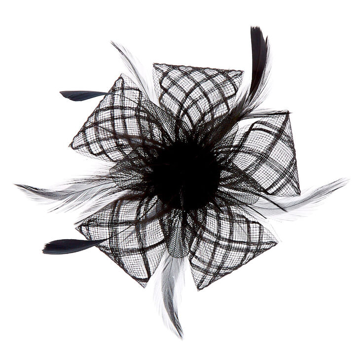 Claire's Bibi pour cheveux motif croisé - Noir