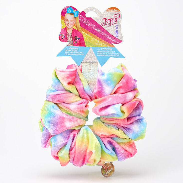 Claire's Chouchou géant JoJo Siwa™ – Arc-en-ciel