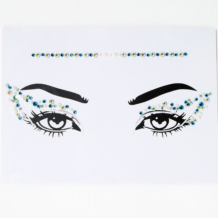 Blue AB Faux Tattoo Liner,