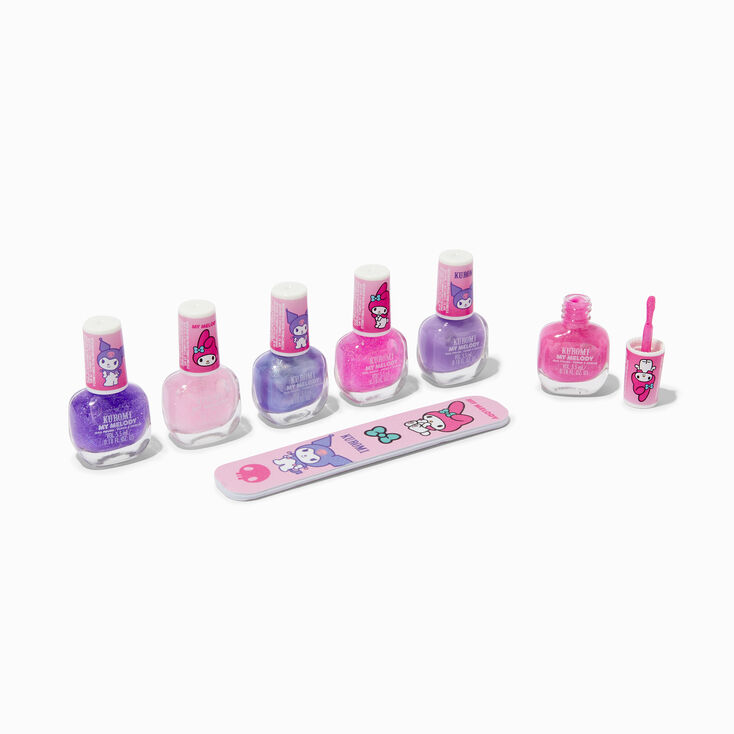 Sanrio&reg; Claire&#39;s Exclusive My Melody&trade; &amp; Kuromi&trade; Nail Varnish Set - 7 Pack,