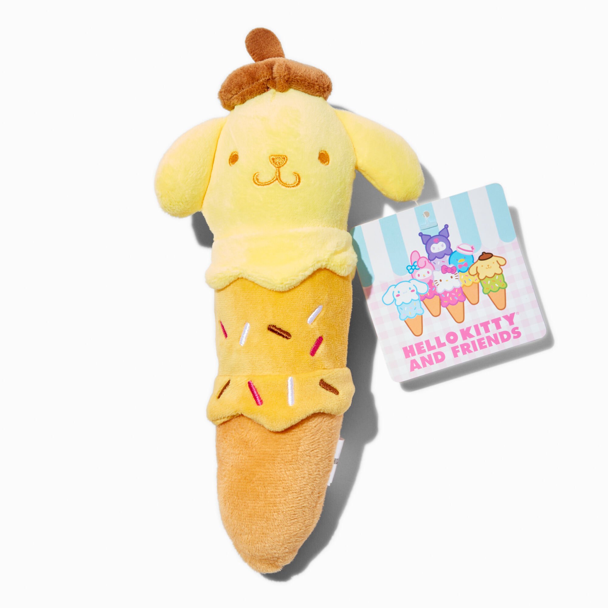 Hello Kitty® And Friends Pompompurin® 9" Ice Cream Cone Plush Toy,
