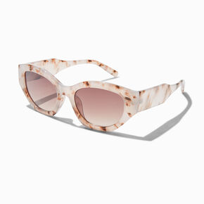 Pink Tortoiseshell Retro Sunglasses,