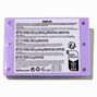 Y2K Unicorn Purple Bling Mechanical Lip Gloss Set,