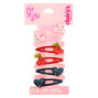 Claire&#39;s Club Glitter Snap Hair Clips - 6 Pack,