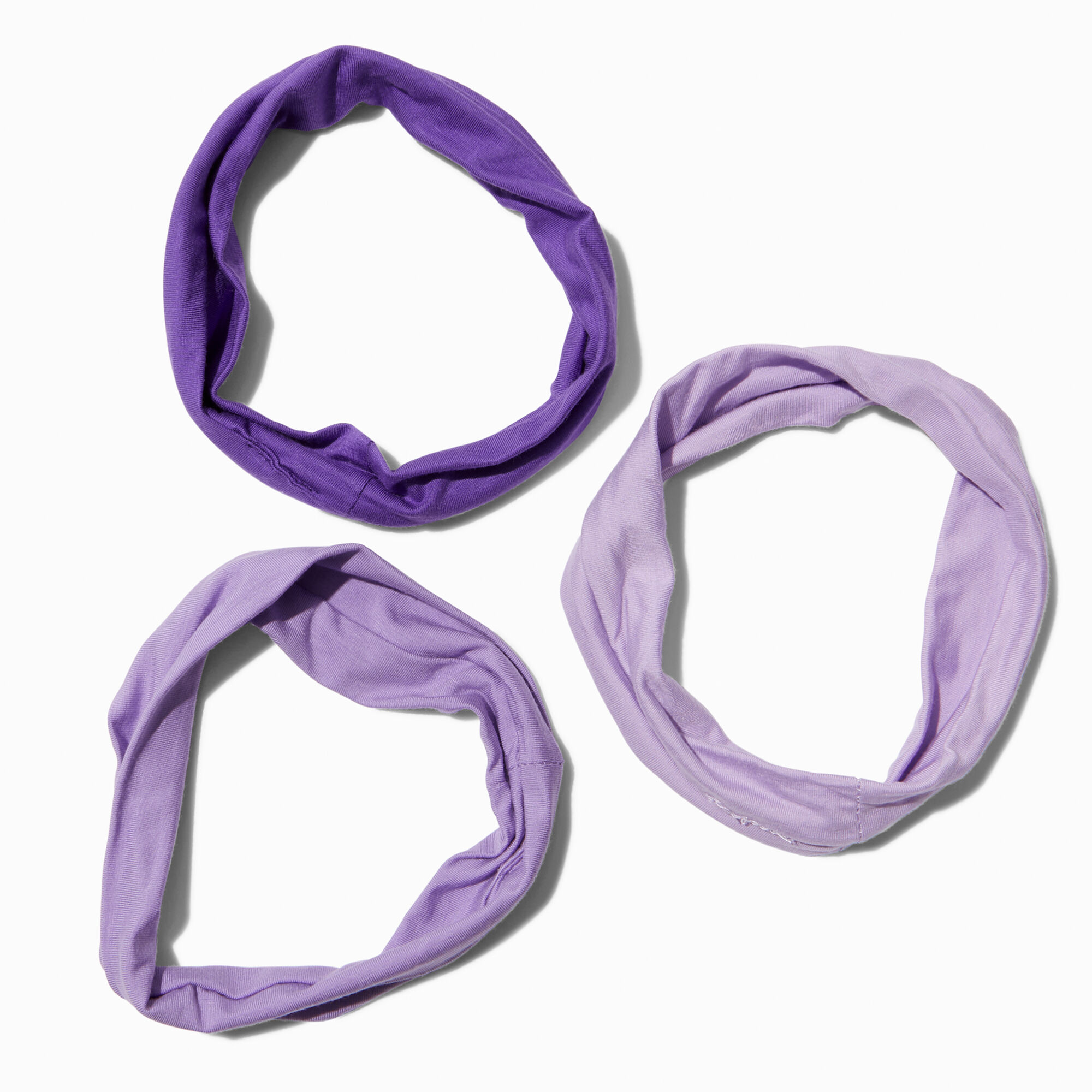 View Claires Mixed Headwraps 3 Pack Purple information