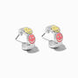 Happy Face Hoop Earrings,
