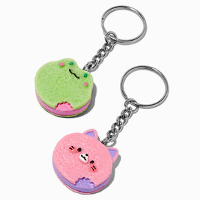 Porte-cl&eacute;s snack petit animal best friends - Lot de 5,