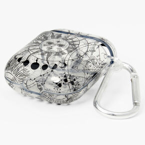 Clear Celestial Protective Earbud Case Cover - Compatible with Apple AirPods&reg;,