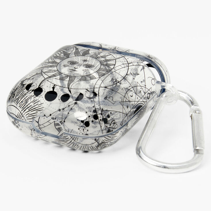 Clear Celestial Protective Earbud Case Cover - Compatible With Apple AirPods&reg;,