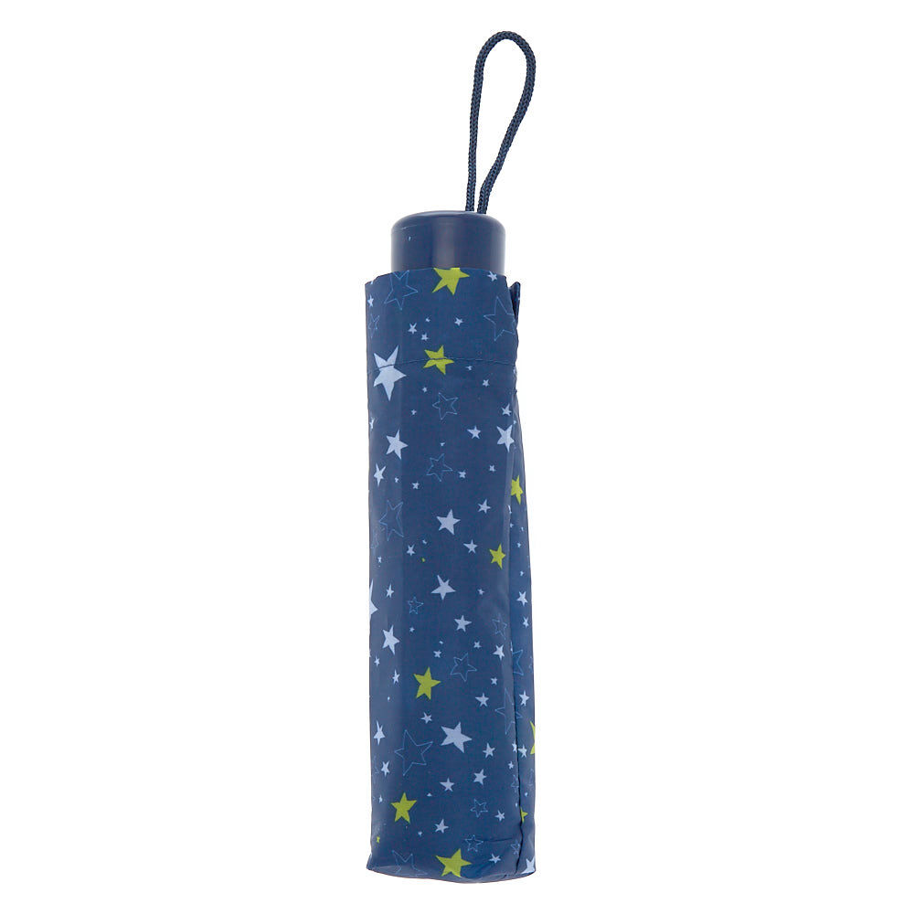 Parapluie étoiles bleu marine,
