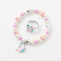 Claire&#39;s Club Lilac Unicorn Jewellery Set - 3 Pack,