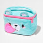 Bubblegum Bear Blue Makeup Bag,