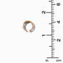 Mixed Metal Crystal Embellished Ear Cuffs - 3 Pack,
