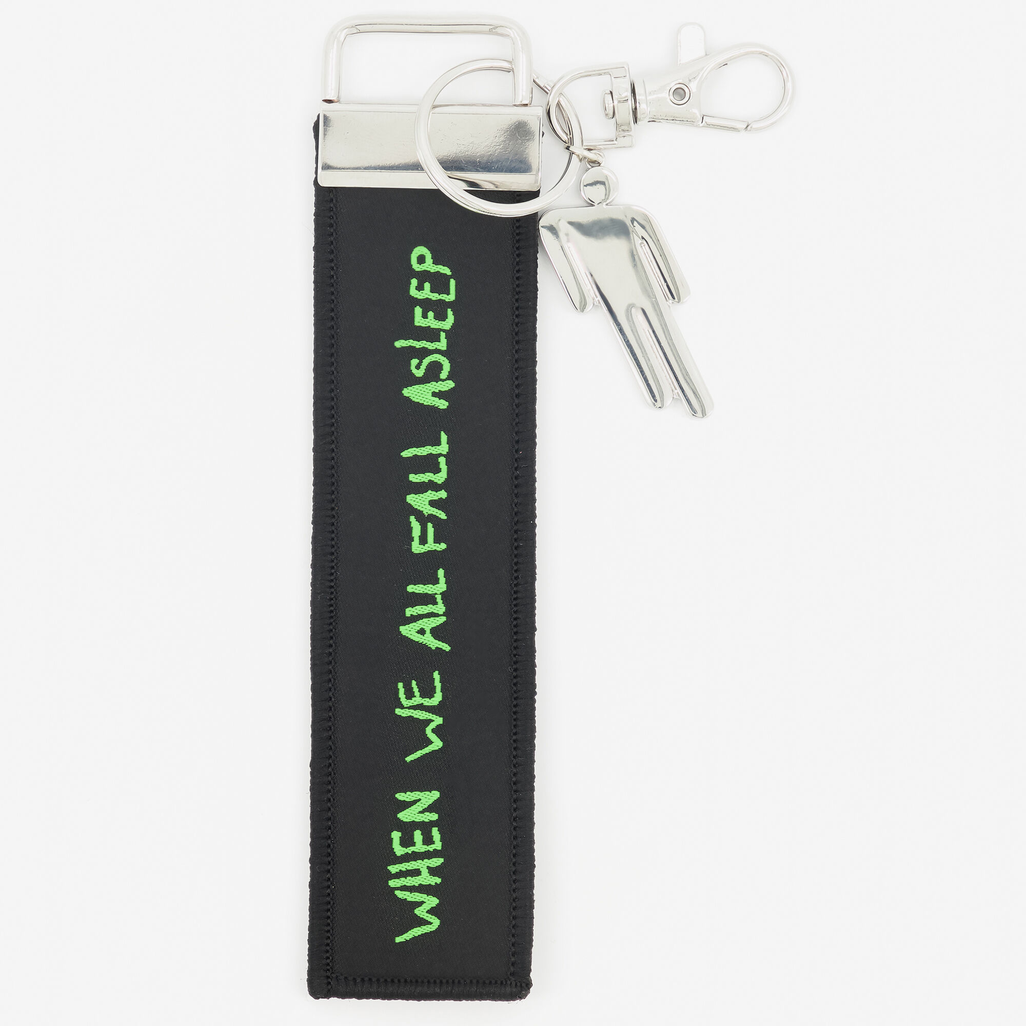 Billie Eilish Lyrics Keyring – Black,