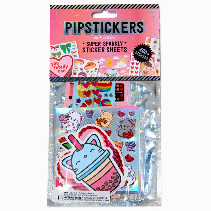 Pipstickers&reg; Girly Super Sparkly Sticker Sheet Set - 9 Pack,