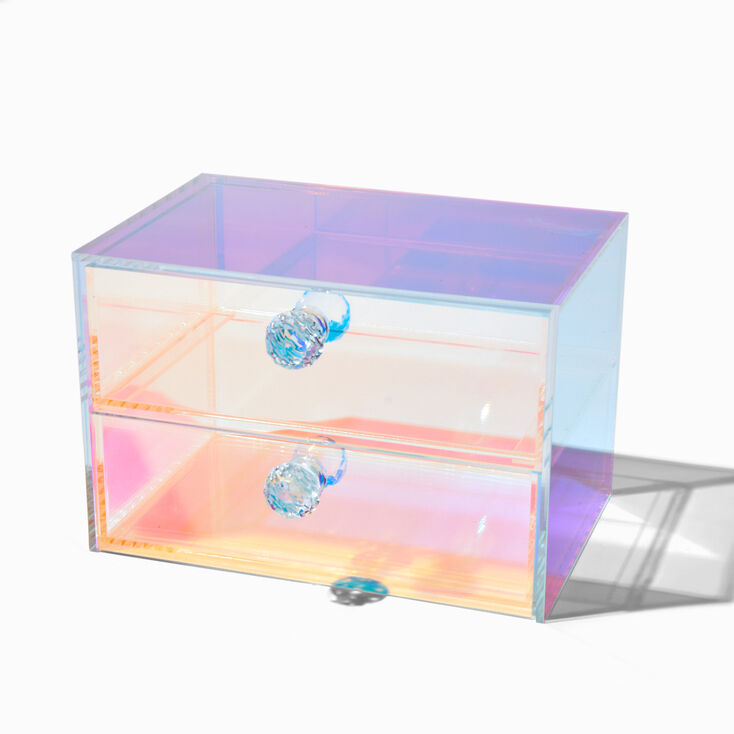 Rainbow Holographic Storage Drawer,