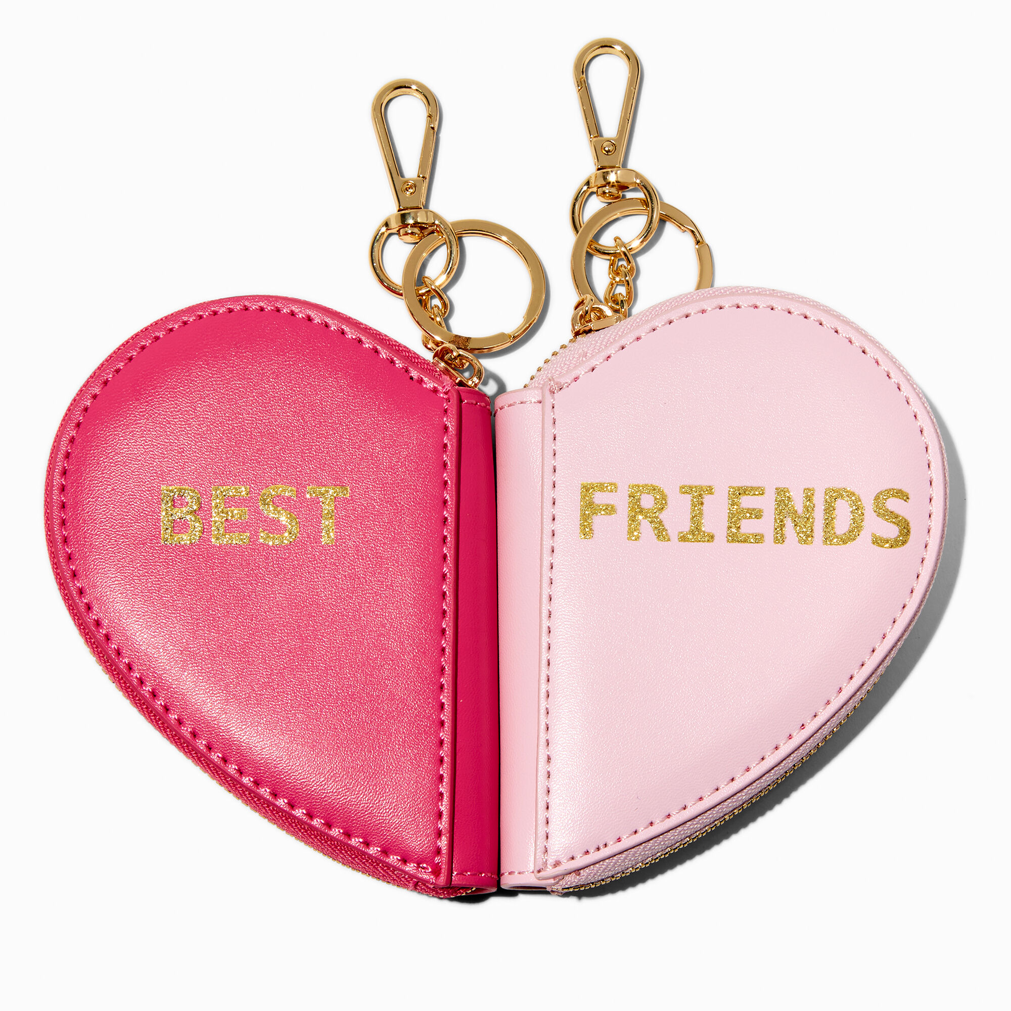 Best Friends Heart Coin Purse - 2 Pack,