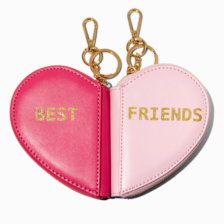 Best Friends Heart Coin Purse - 2 Pack,