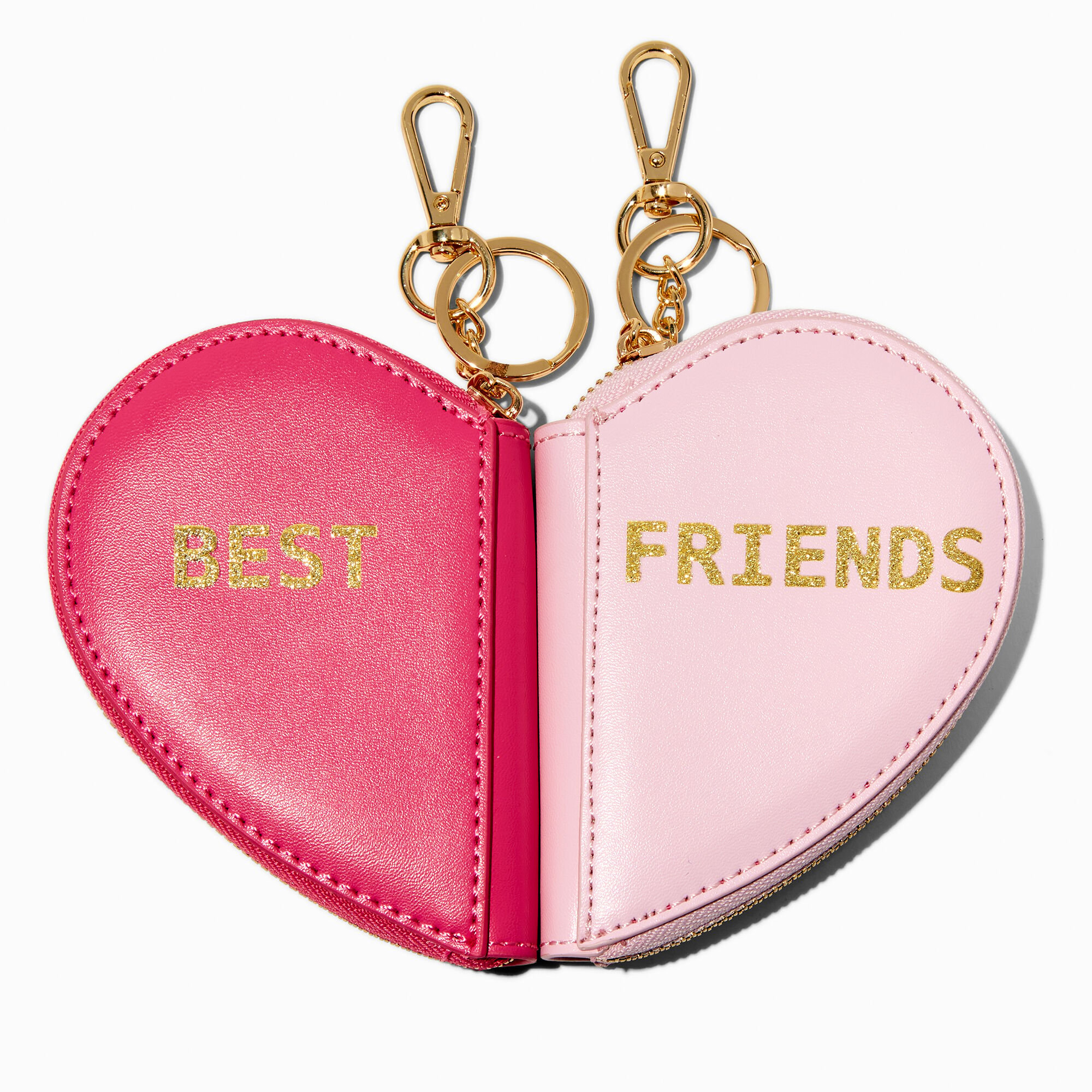 View Claires Best Friends Heart Coin Purse 2 Pack information