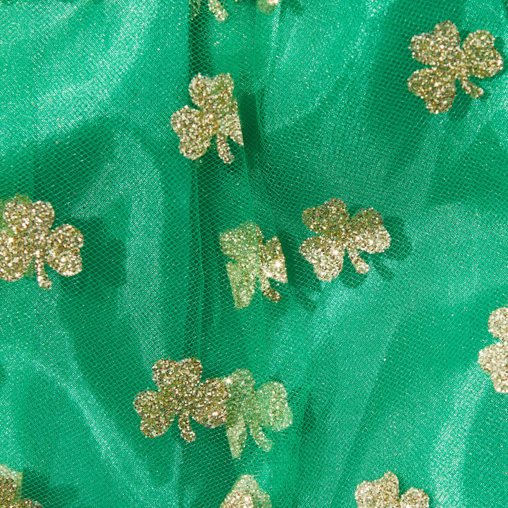 Glitter Shamrock Green Tutu,