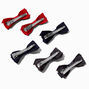 Claire&#39;s Club School Hair Bow Clips - 6 Pack,
