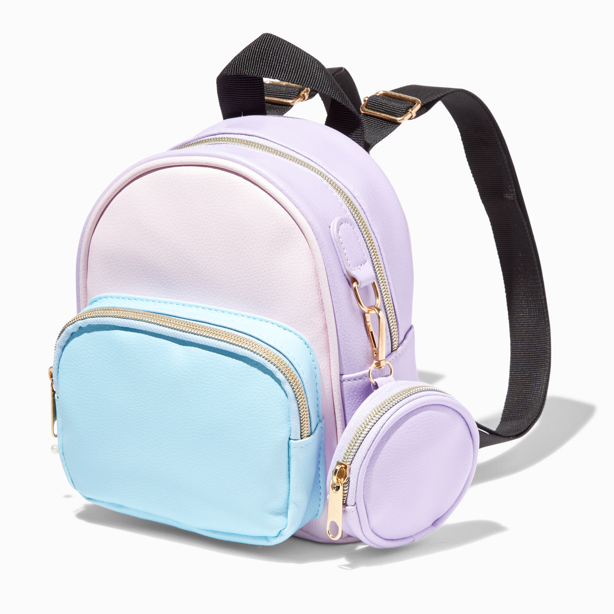Pastel Colourblock Small Backpack