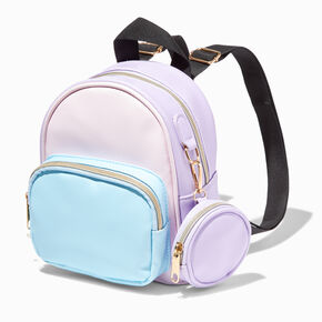 Pastel Colourblock Small Backpack,