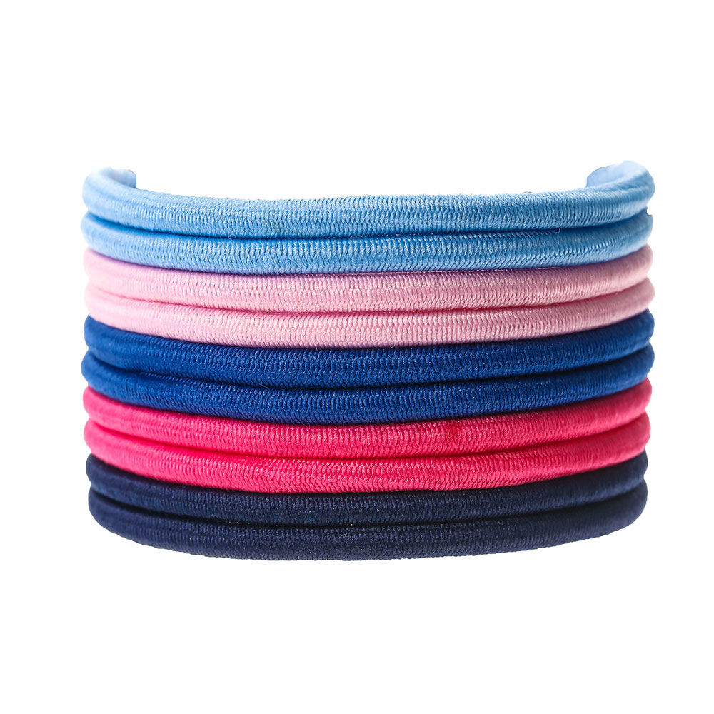 pink hair bobbles