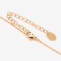 Gold Mood Butterfly Key Pendant Necklace,