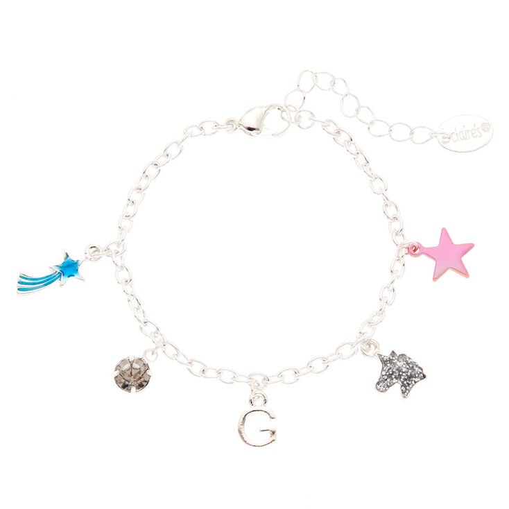 Glitter Initial Jewellery Gift Set - G, 3 Pack,