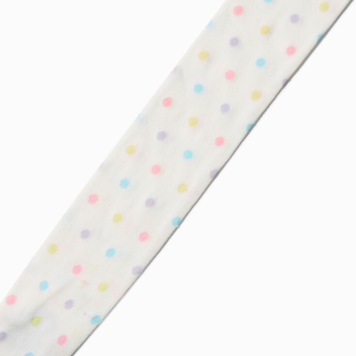 Bunny Pastel Polka Dot Over the Knee Socks